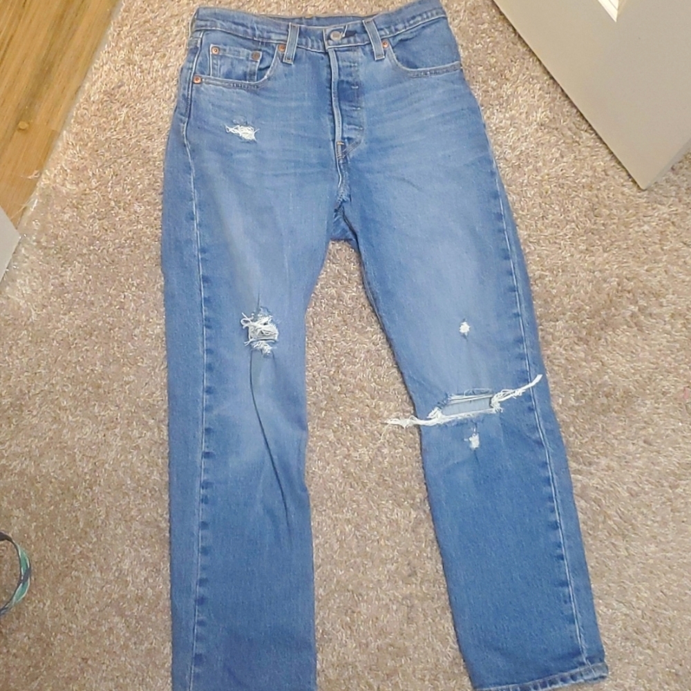 Levis 501 jeans. Size 25